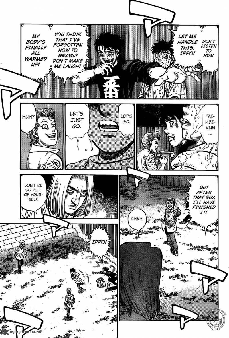 HAJIME NO IPPO Chapter 1242 - Page 12