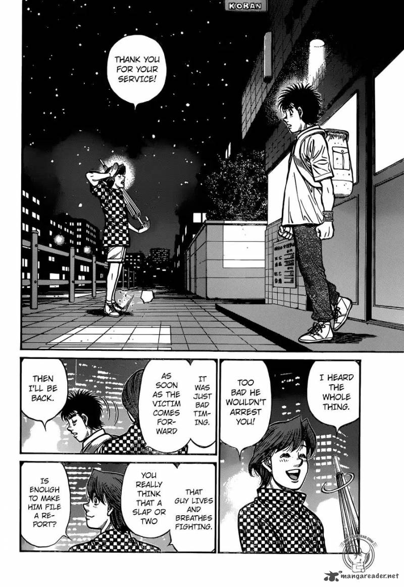 HAJIME NO IPPO Chapter 1245 - Page 10