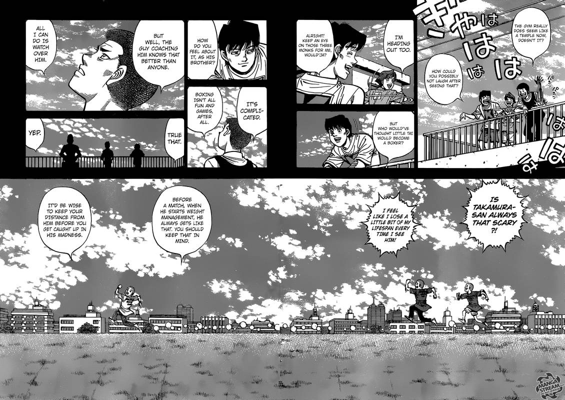 HAJIME NO IPPO Chapter 1249 - Page 12