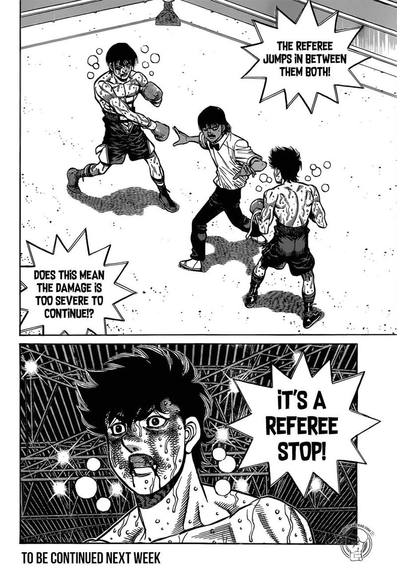 HAJIME NO IPPO Chapter 1303 - Page 17