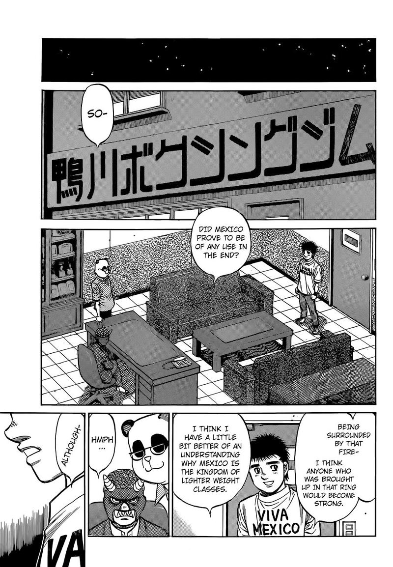 HAJIME NO IPPO Chapter 1316 - Page 15