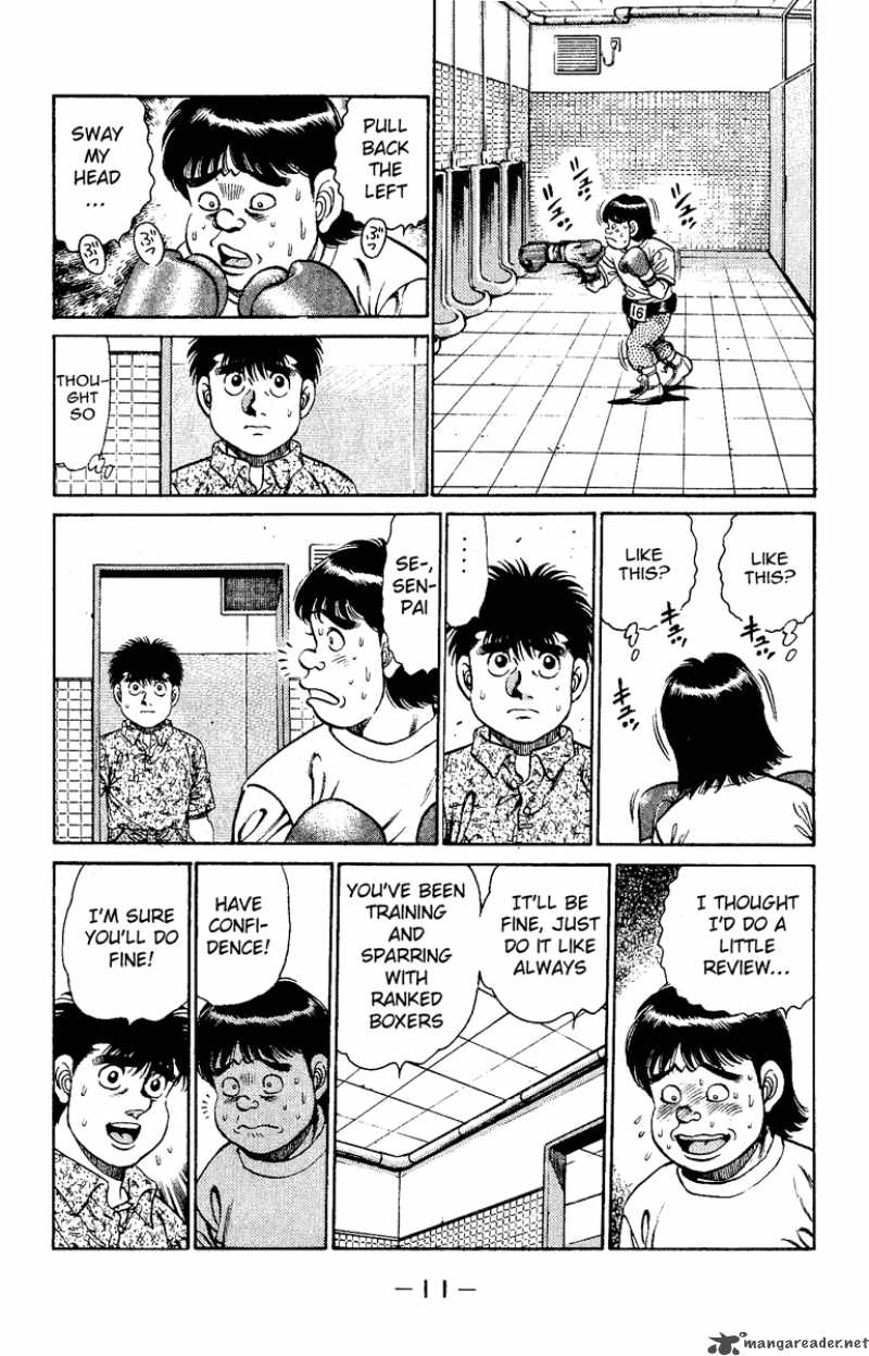 HAJIME NO IPPO Chapter 133 - Page 12
