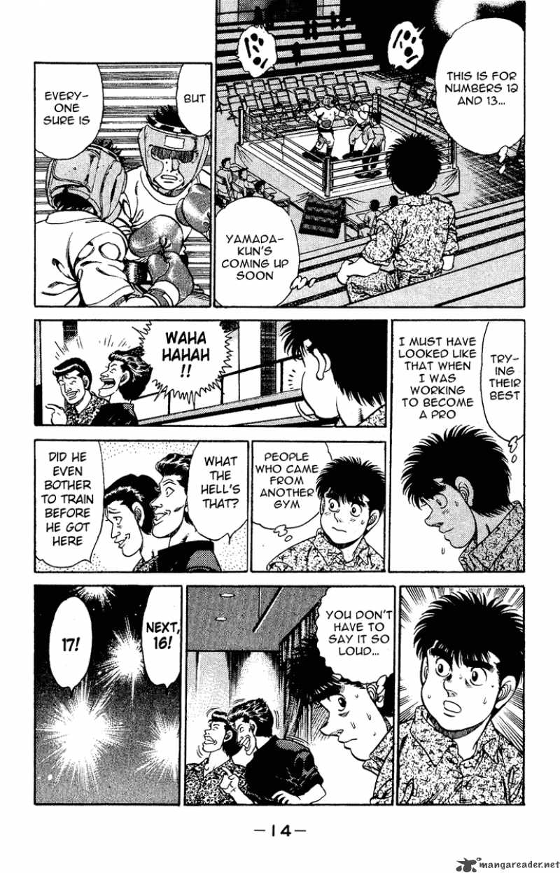 HAJIME NO IPPO Chapter 133 - Page 15