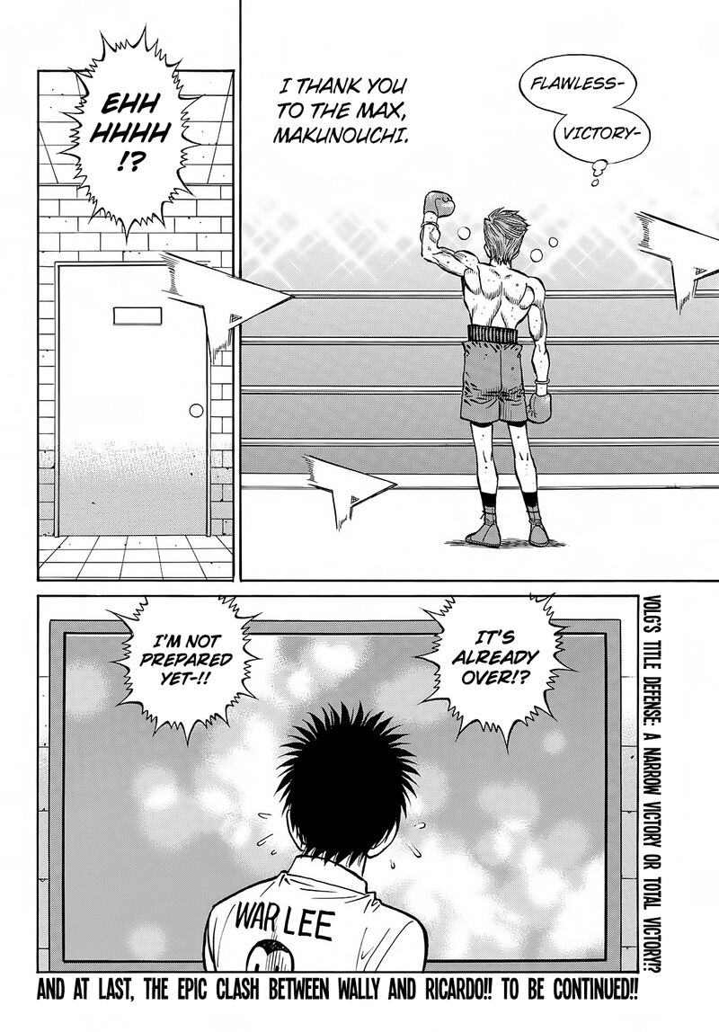 HAJIME NO IPPO Chapter 1391 - Page 14