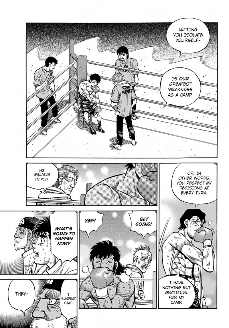 HAJIME NO IPPO Chapter 1402 - Page 11