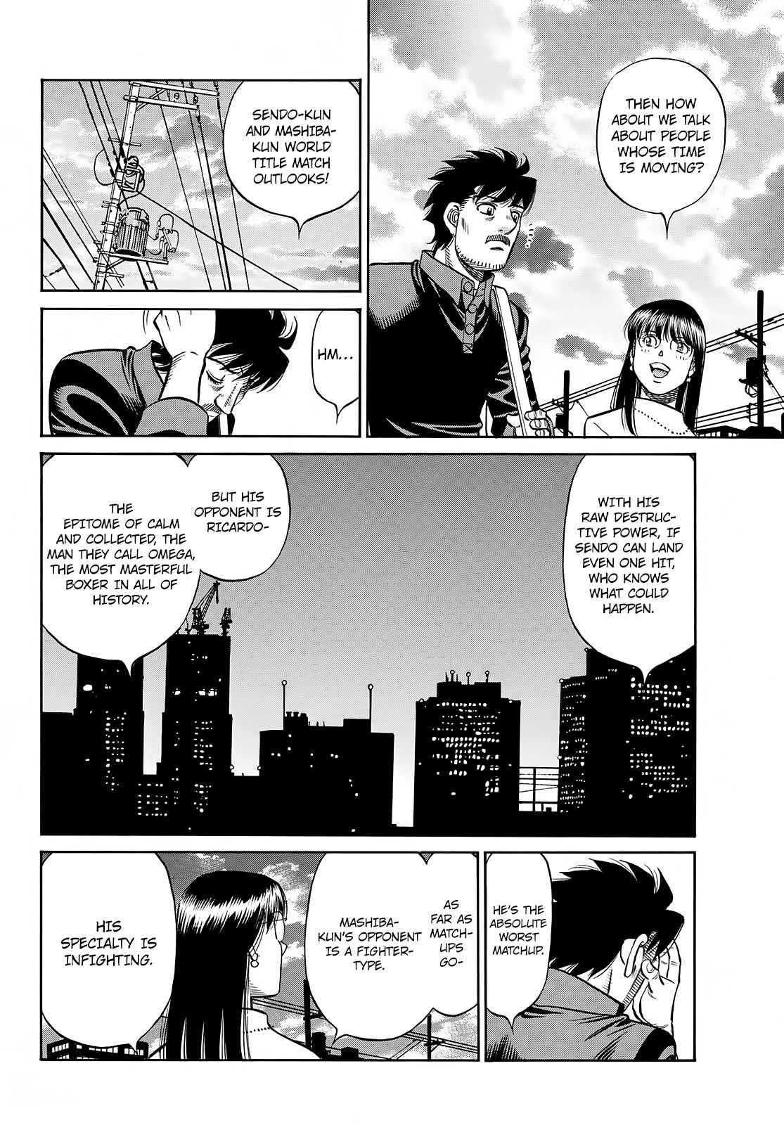 HAJIME NO IPPO Chapter 1417 - Page 12