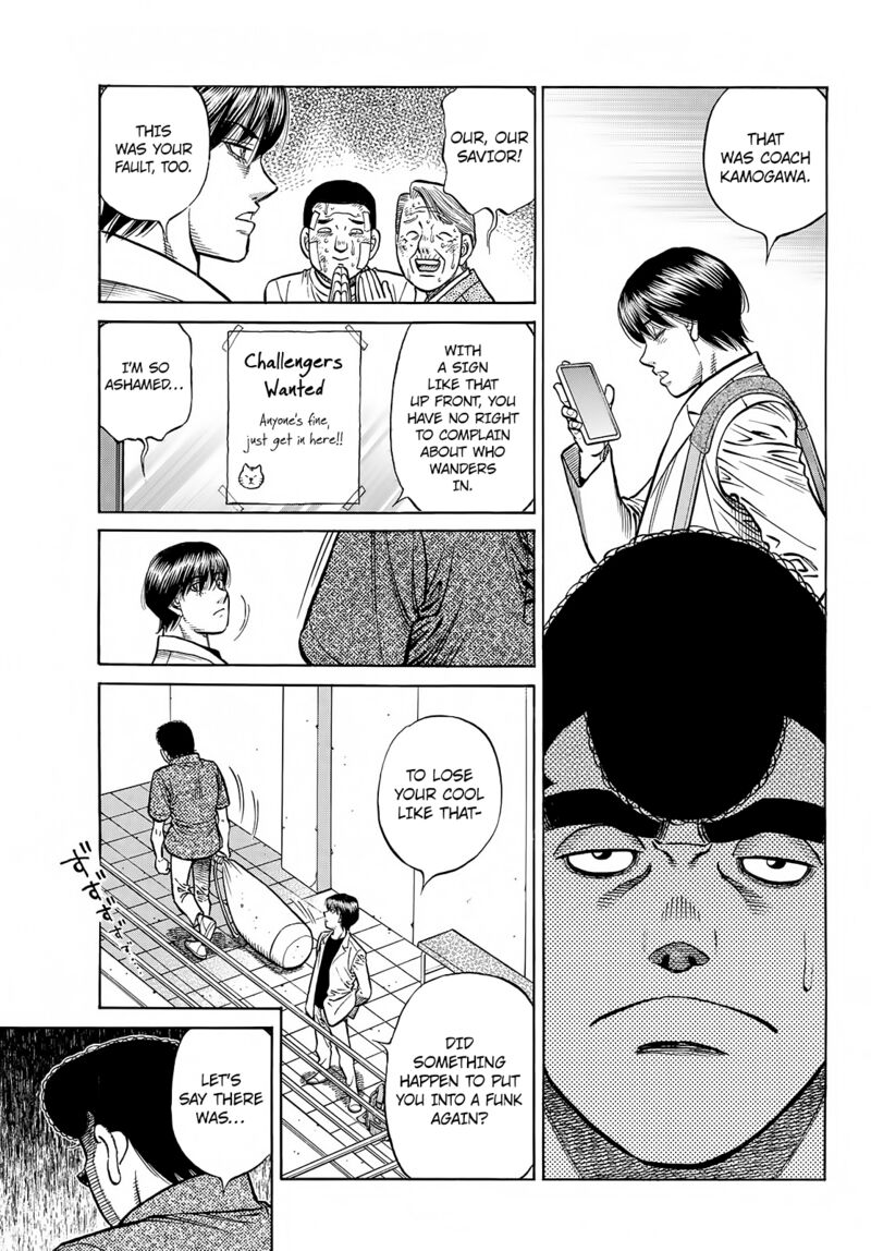 HAJIME NO IPPO Chapter 1425 - Page 13