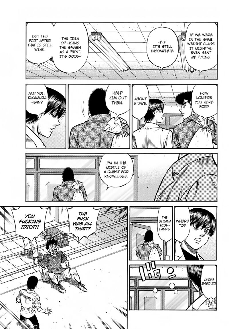 HAJIME NO IPPO Chapter 1425 - Page 15