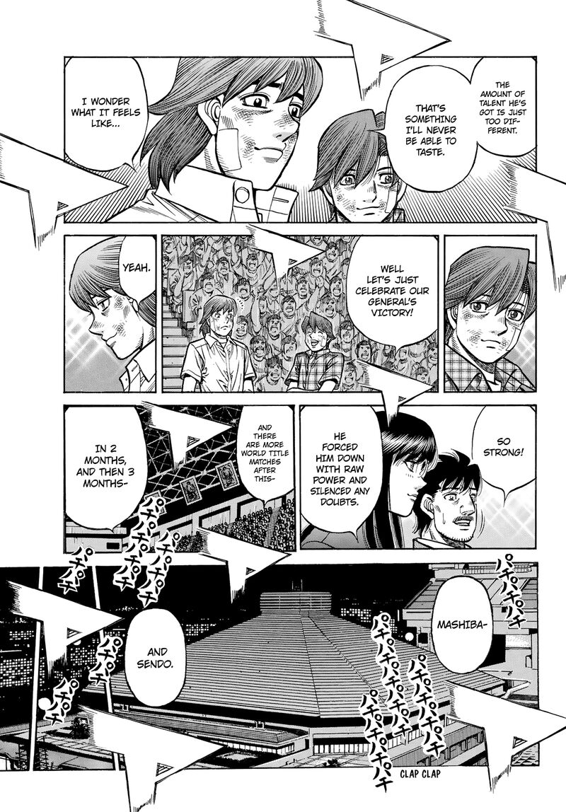 HAJIME NO IPPO Chapter 1426 - Page 14