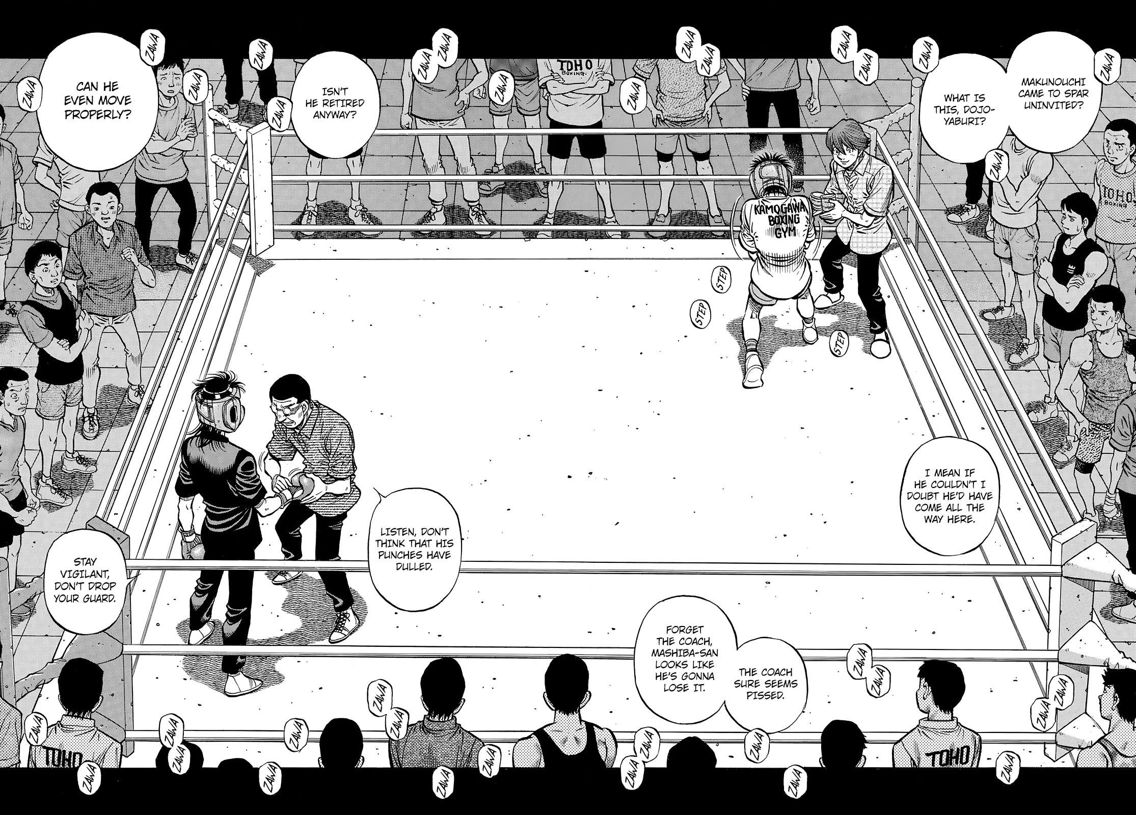 HAJIME NO IPPO Chapter 1435 - Page 2