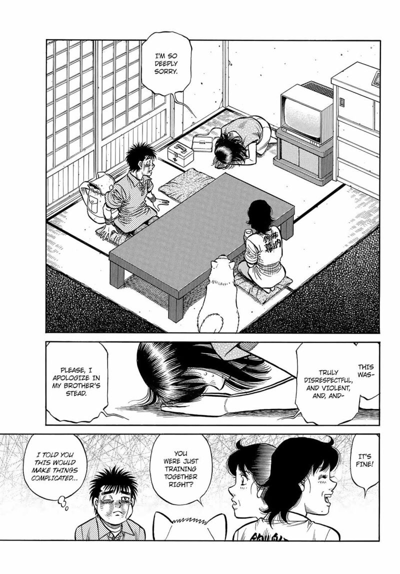 HAJIME NO IPPO Chapter 1440 - Page 14