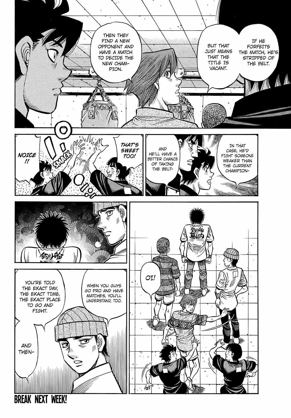 HAJIME NO IPPO Chapter 1444 - Page 10