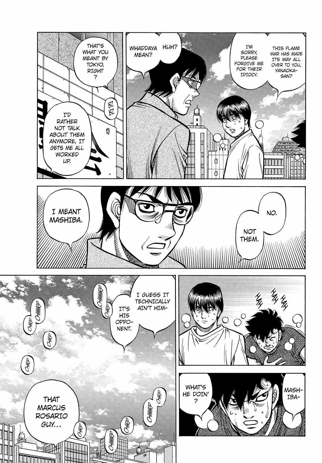 HAJIME NO IPPO Chapter 1444 - Page 5