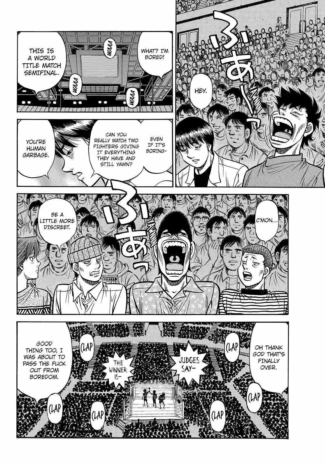 HAJIME NO IPPO Chapter 1450 - Page 16