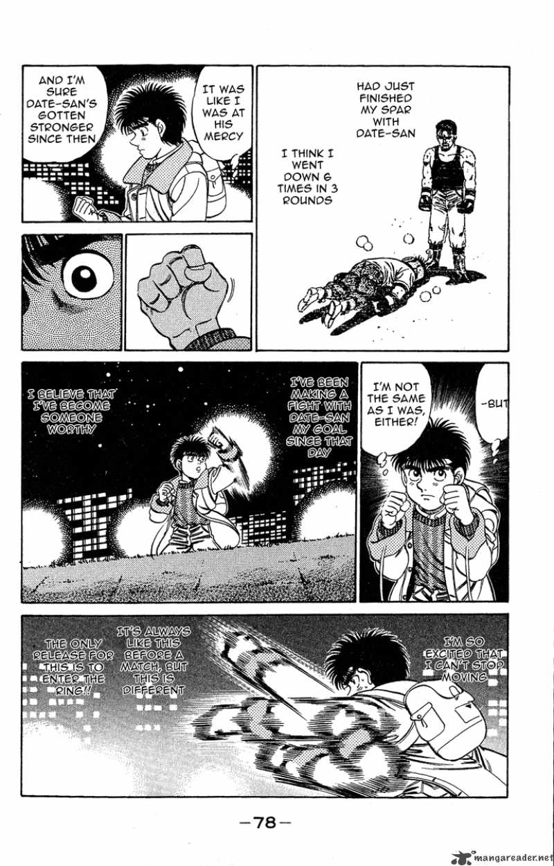 HAJIME NO IPPO Chapter 182 - Page 18