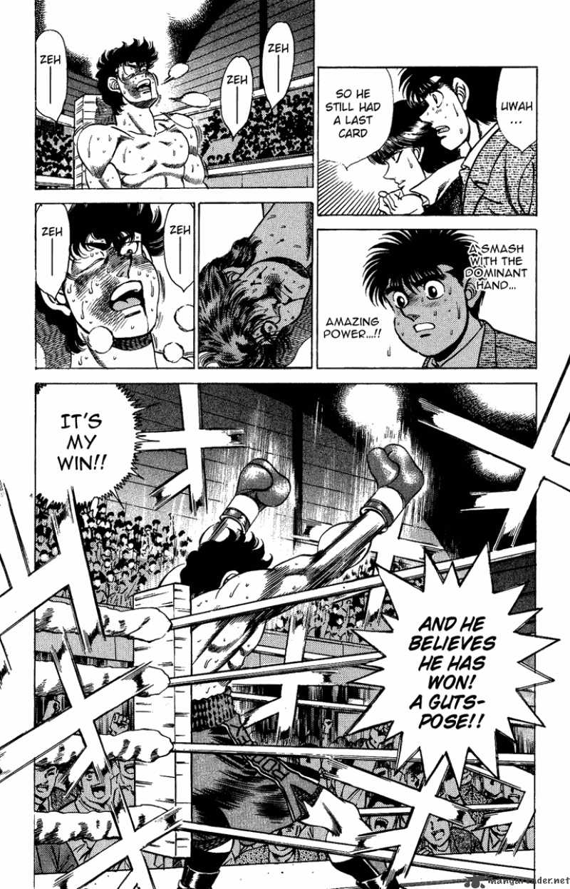 HAJIME NO IPPO Chapter 202 - Page 18