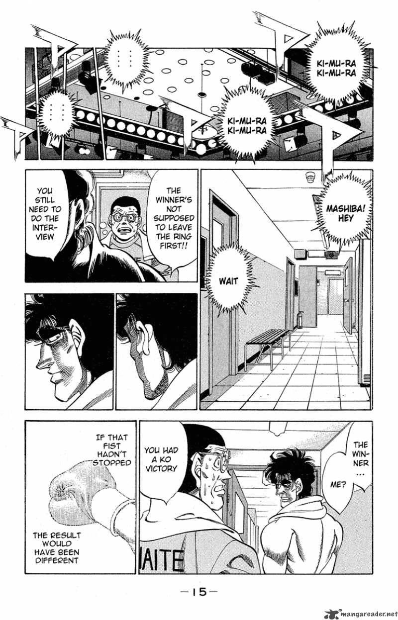 HAJIME NO IPPO Chapter 288 - Page 14