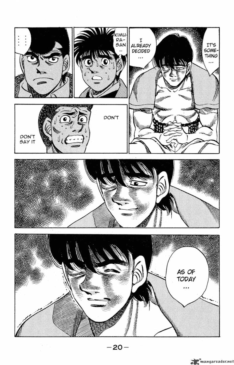 HAJIME NO IPPO Chapter 288 - Page 19