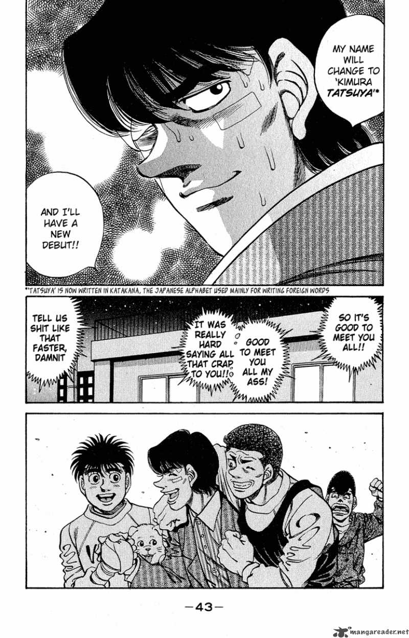 HAJIME NO IPPO Chapter 289 - Page 19
