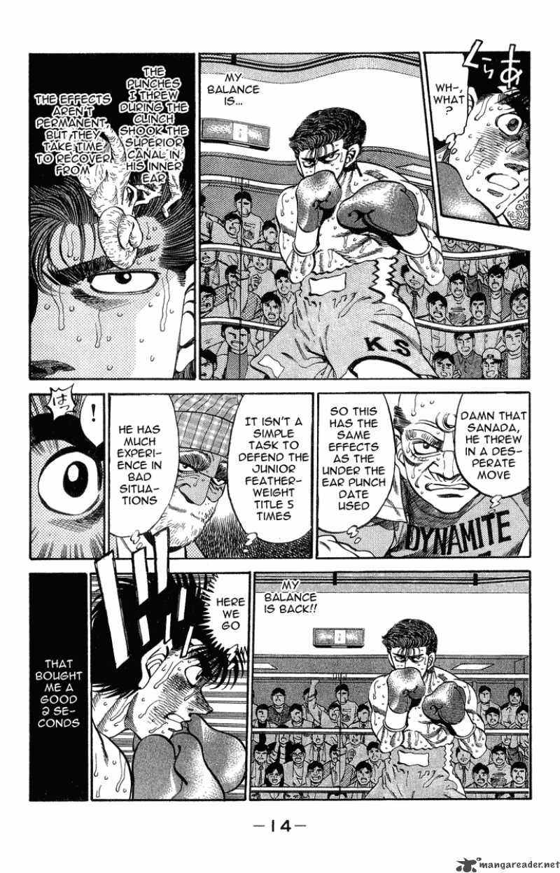 HAJIME NO IPPO Chapter 307 - Page 13