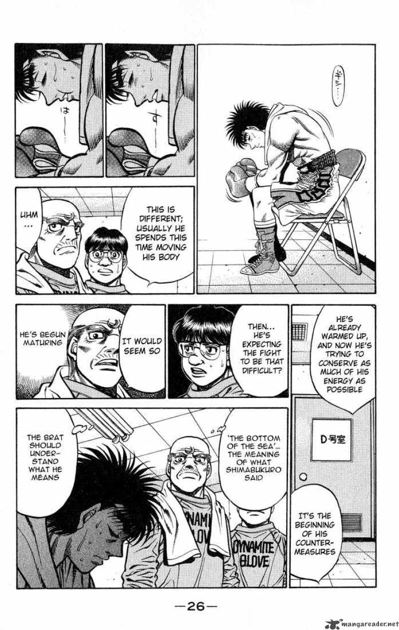 HAJIME NO IPPO Chapter 426 - Page 4