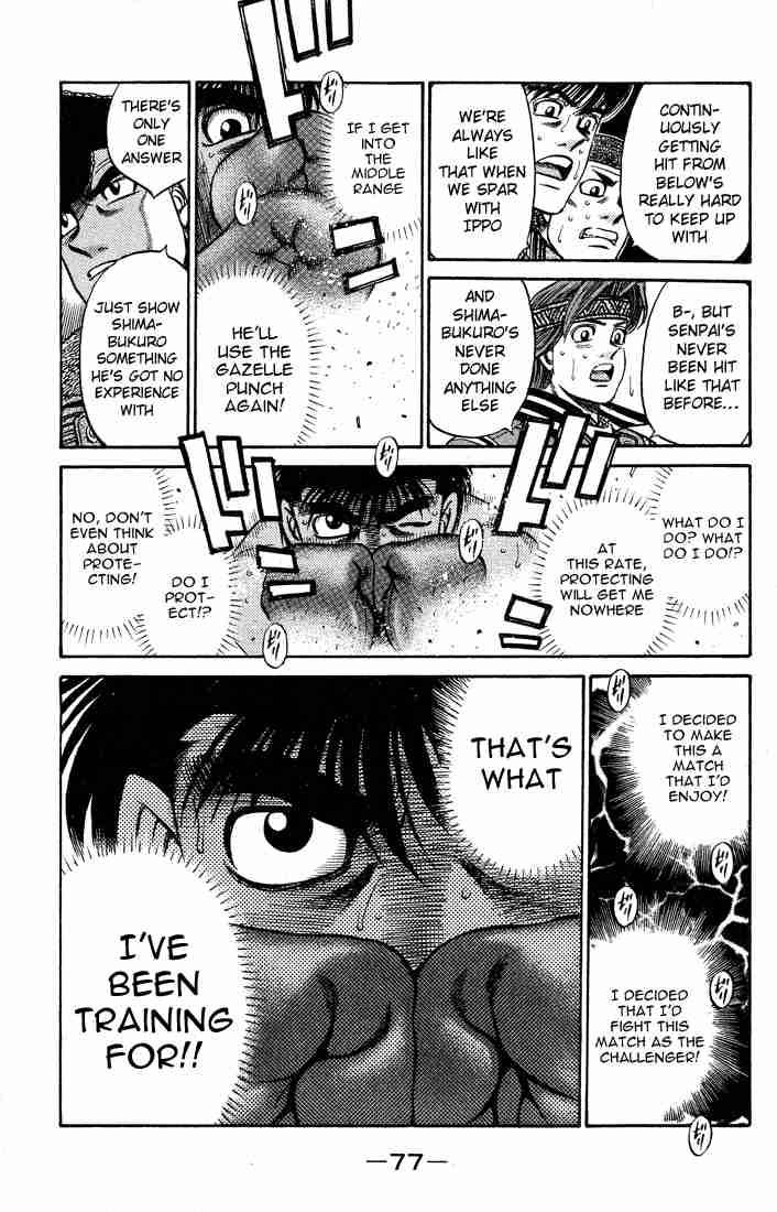 HAJIME NO IPPO Chapter 428 - Page 15