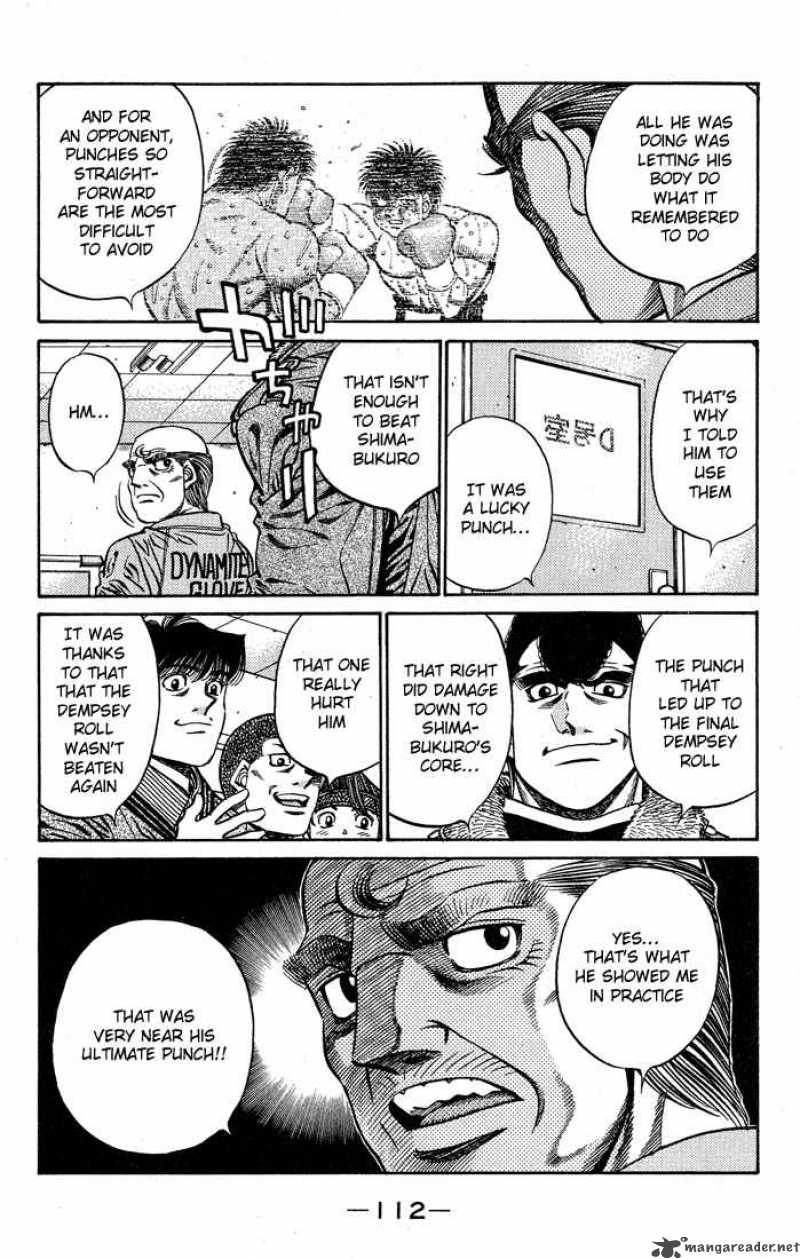 HAJIME NO IPPO Chapter 439 - Page 8