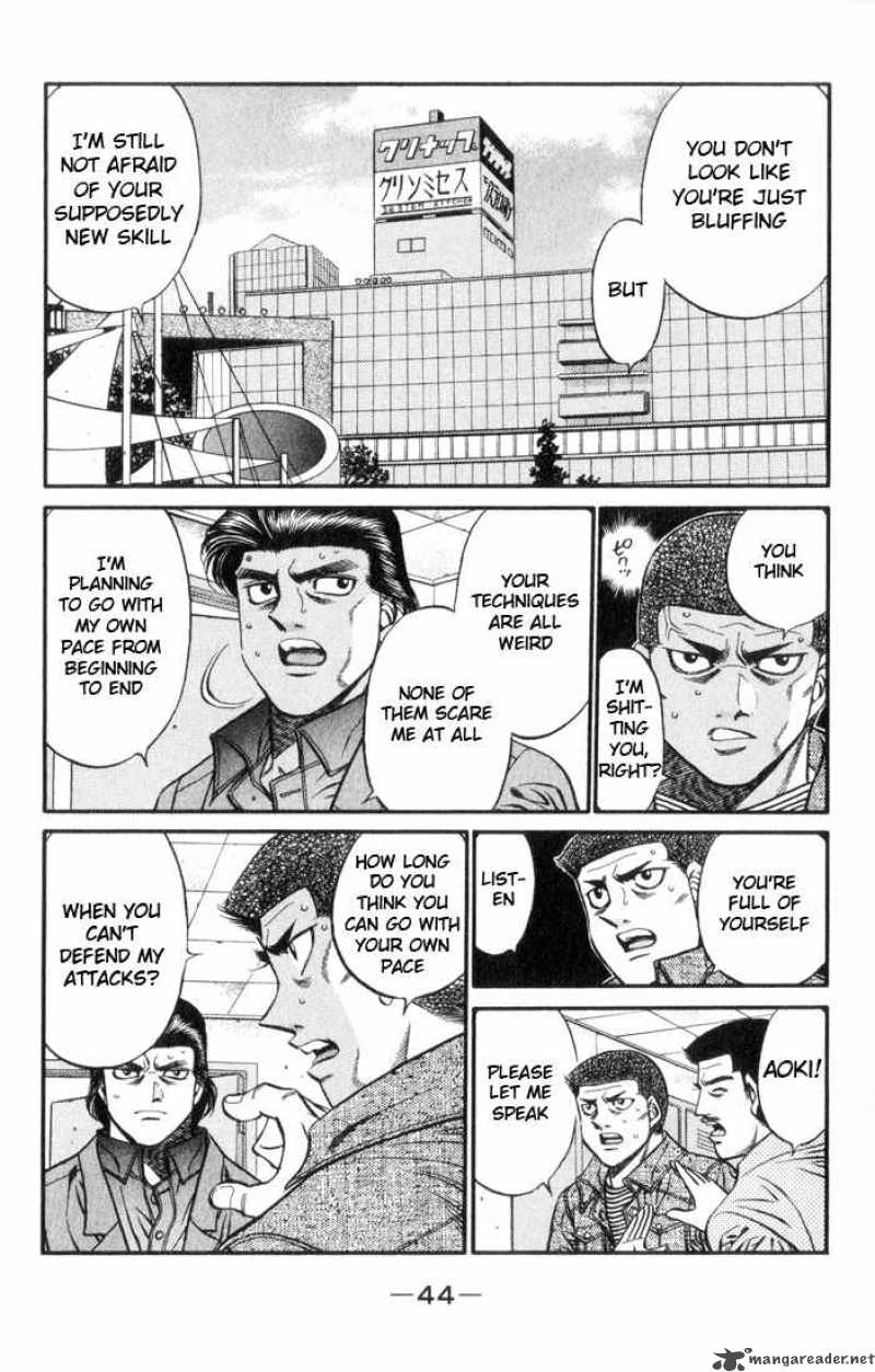 HAJIME NO IPPO Chapter 445 - Page 2