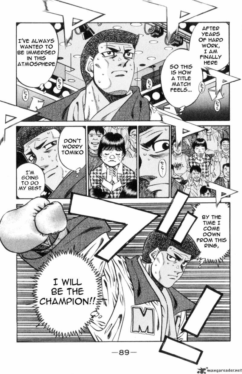 HAJIME NO IPPO Chapter 447 - Page 11
