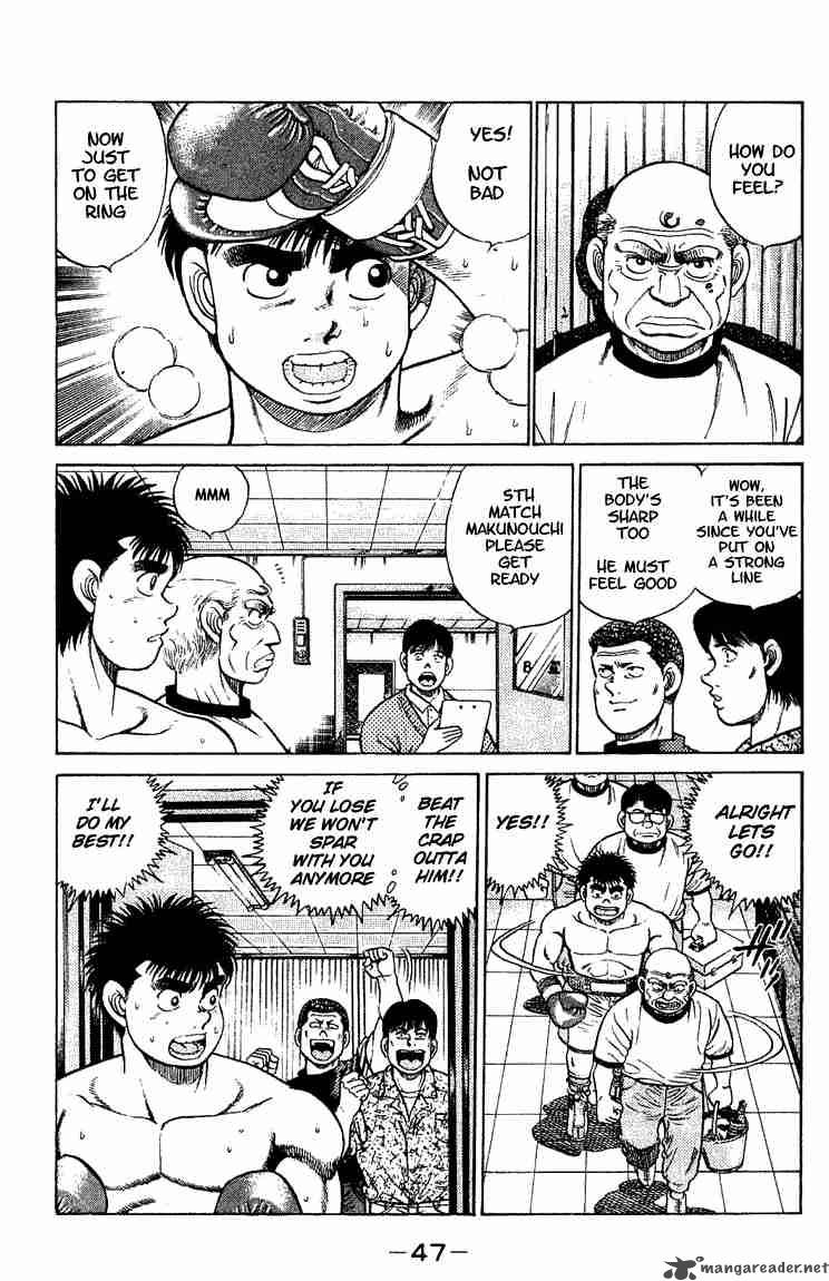 HAJIME NO IPPO Chapter 45 - Page 7