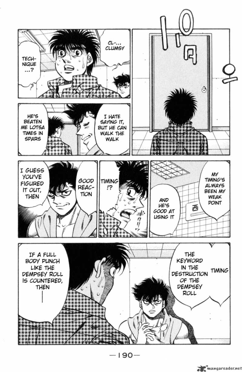 HAJIME NO IPPO Chapter 462 - Page 15