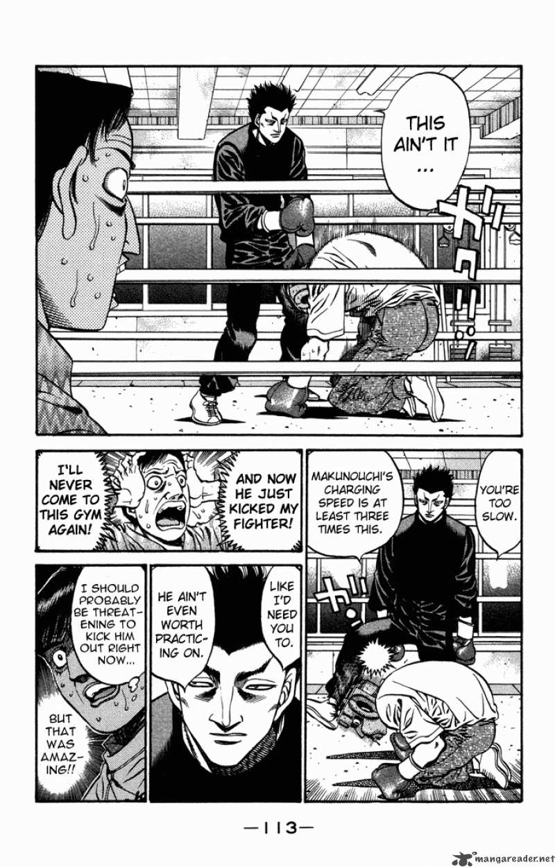 HAJIME NO IPPO Chapter 468 - Page 15