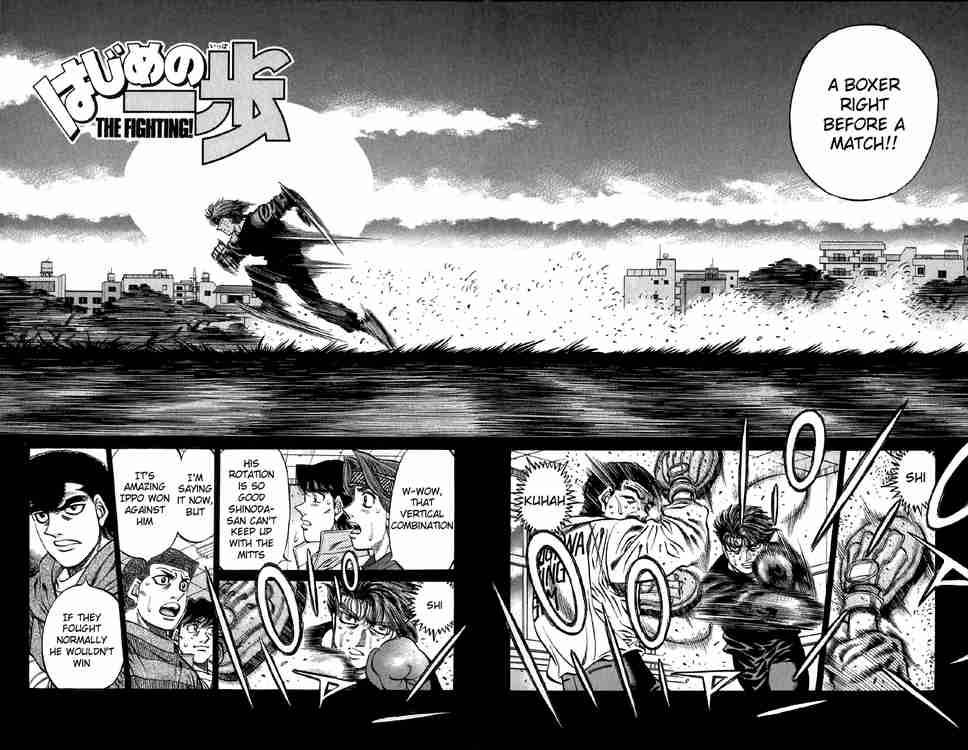 HAJIME NO IPPO Chapter 474 - Page 2