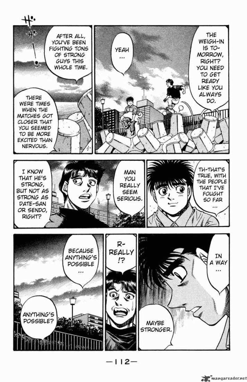HAJIME NO IPPO Chapter 478 - Page 10