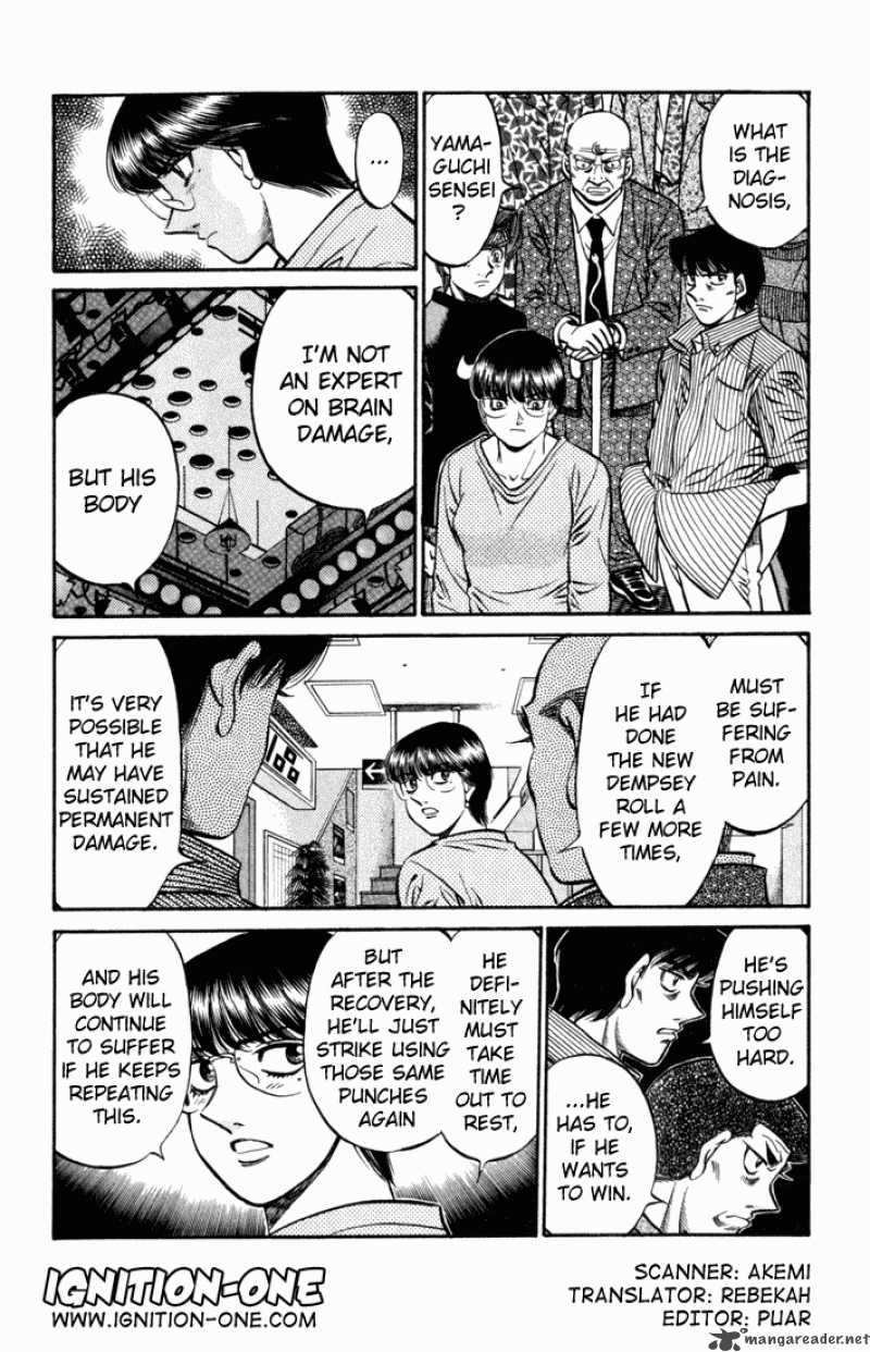 HAJIME NO IPPO Chapter 503 - Page 2