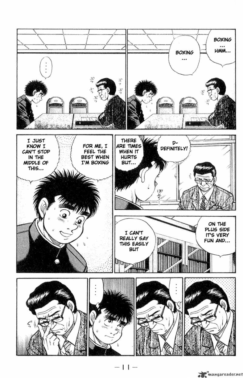 HAJIME NO IPPO Chapter 52 - Page 10