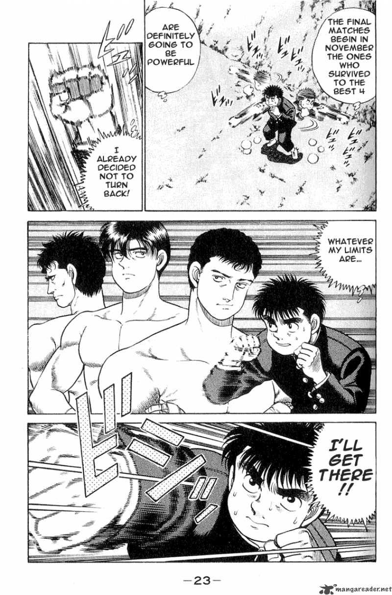 HAJIME NO IPPO Chapter 52 - Page 22