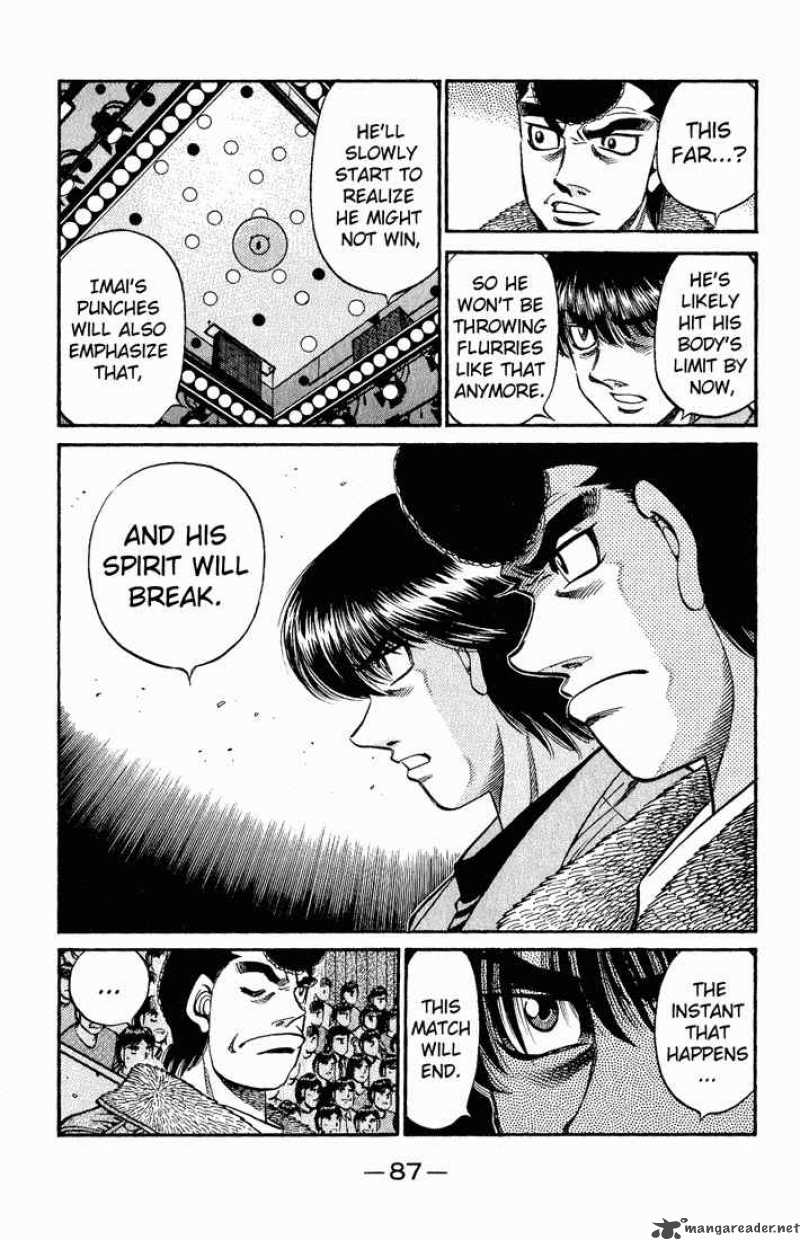 HAJIME NO IPPO Chapter 611 - Page 5