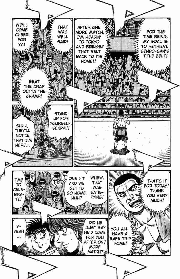 HAJIME NO IPPO Chapter 705 - Page 17