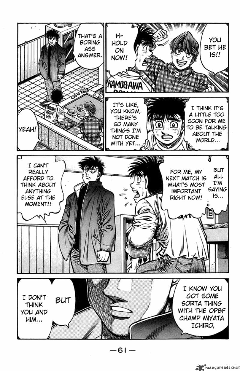 HAJIME NO IPPO Chapter 707 - Page 5