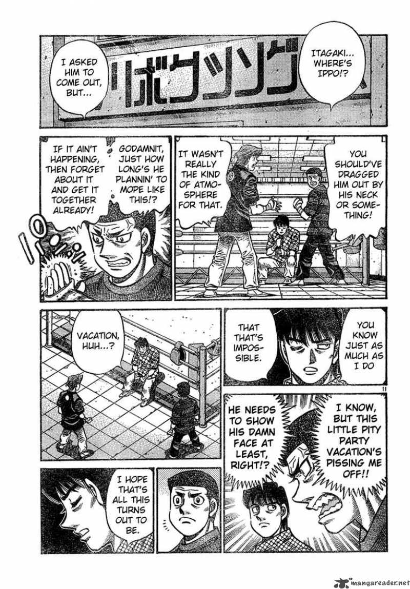 HAJIME NO IPPO Chapter 724 - Page 11