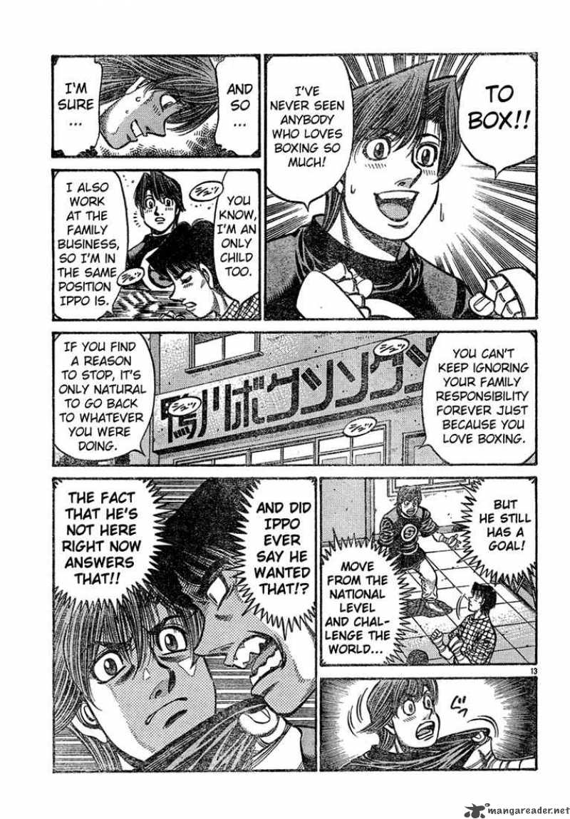 HAJIME NO IPPO Chapter 724 - Page 13
