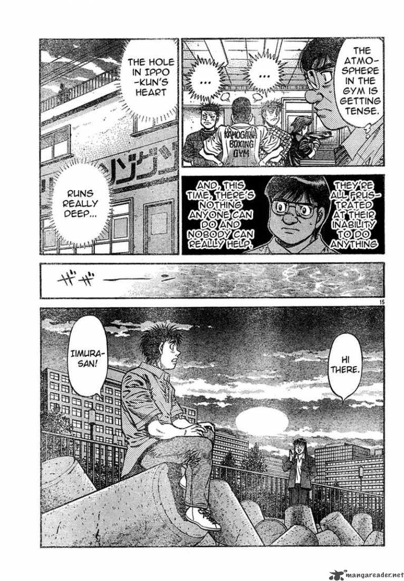 HAJIME NO IPPO Chapter 724 - Page 15