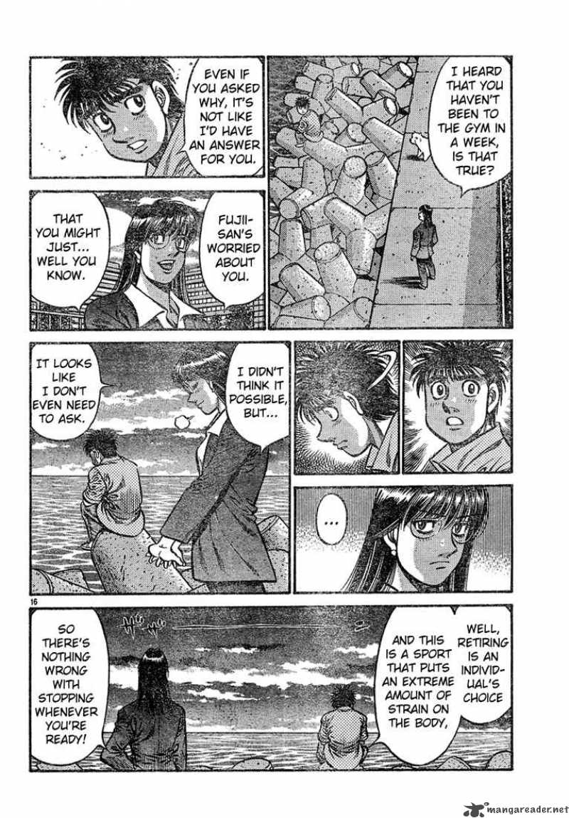 HAJIME NO IPPO Chapter 724 - Page 16