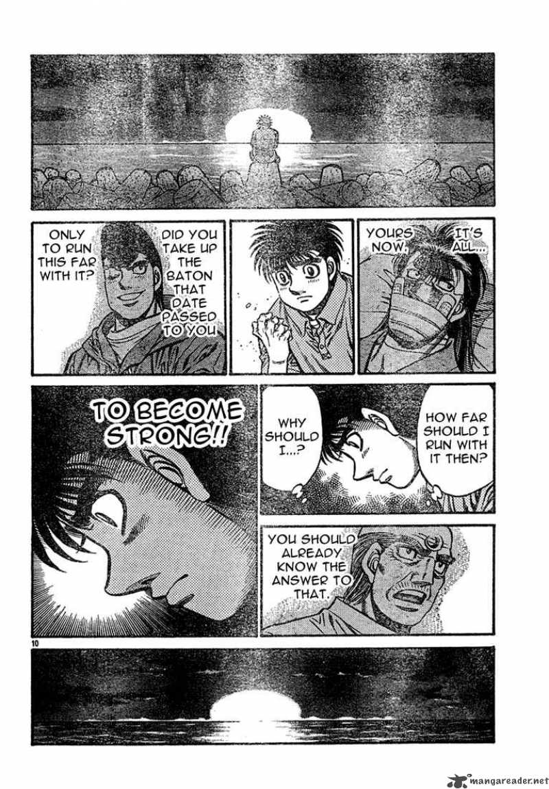 HAJIME NO IPPO Chapter 725 - Page 10