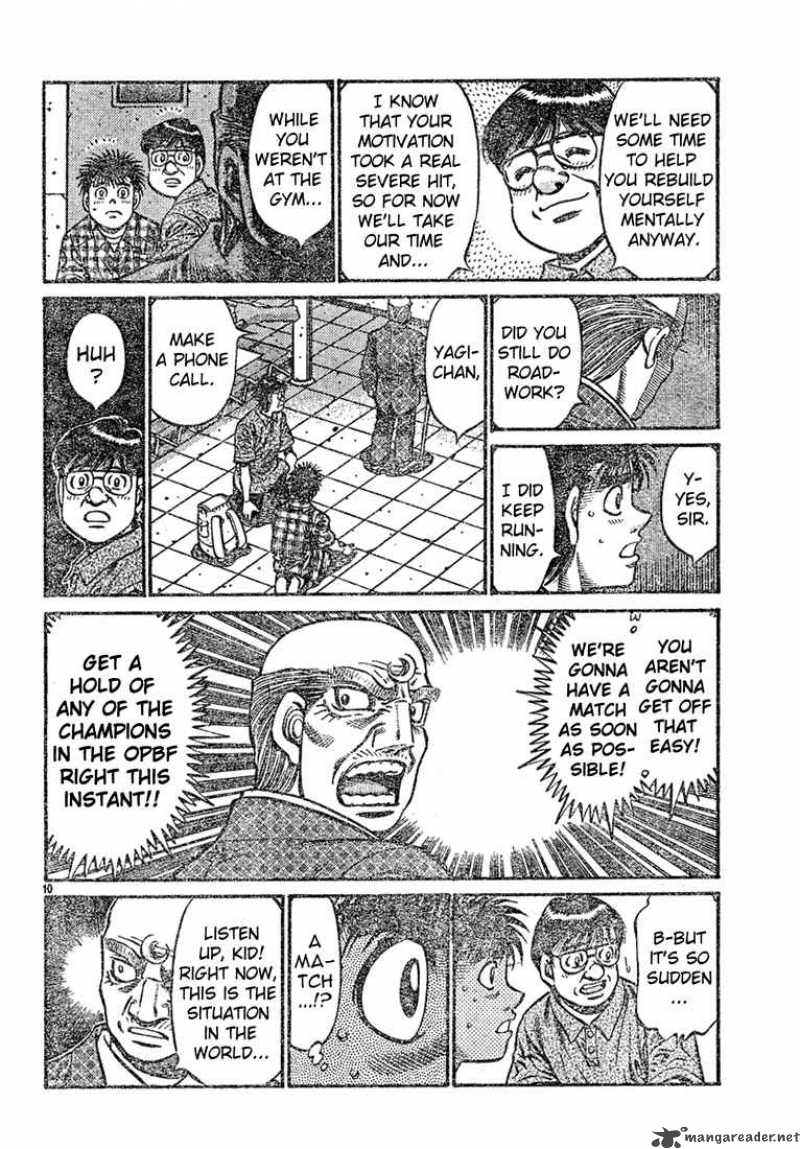 HAJIME NO IPPO Chapter 726 - Page 10