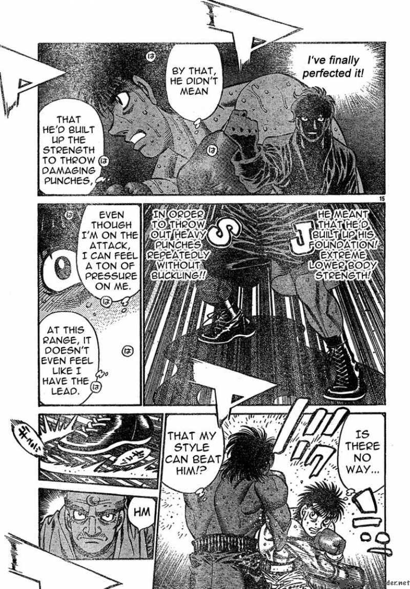 HAJIME NO IPPO Chapter 733 - Page 15
