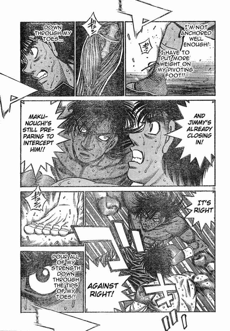 HAJIME NO IPPO Chapter 735 - Page 14