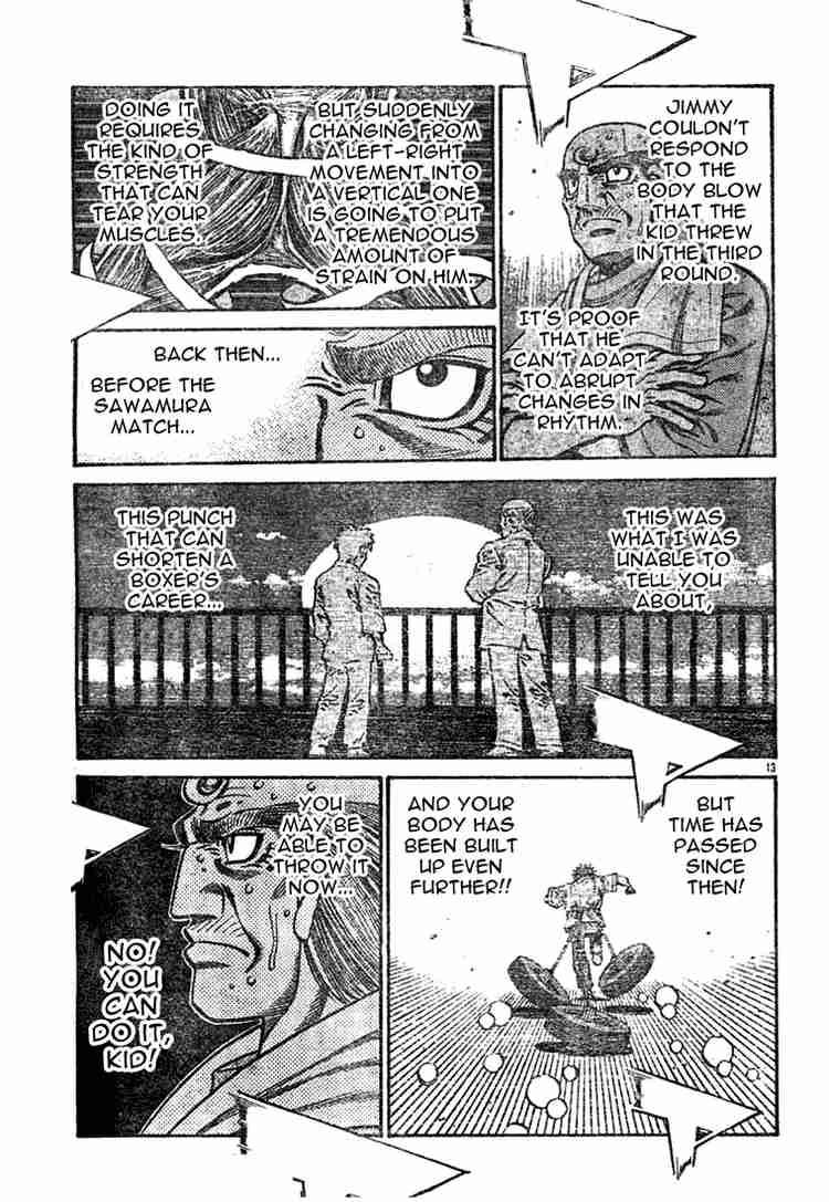 HAJIME NO IPPO Chapter 737 - Page 13