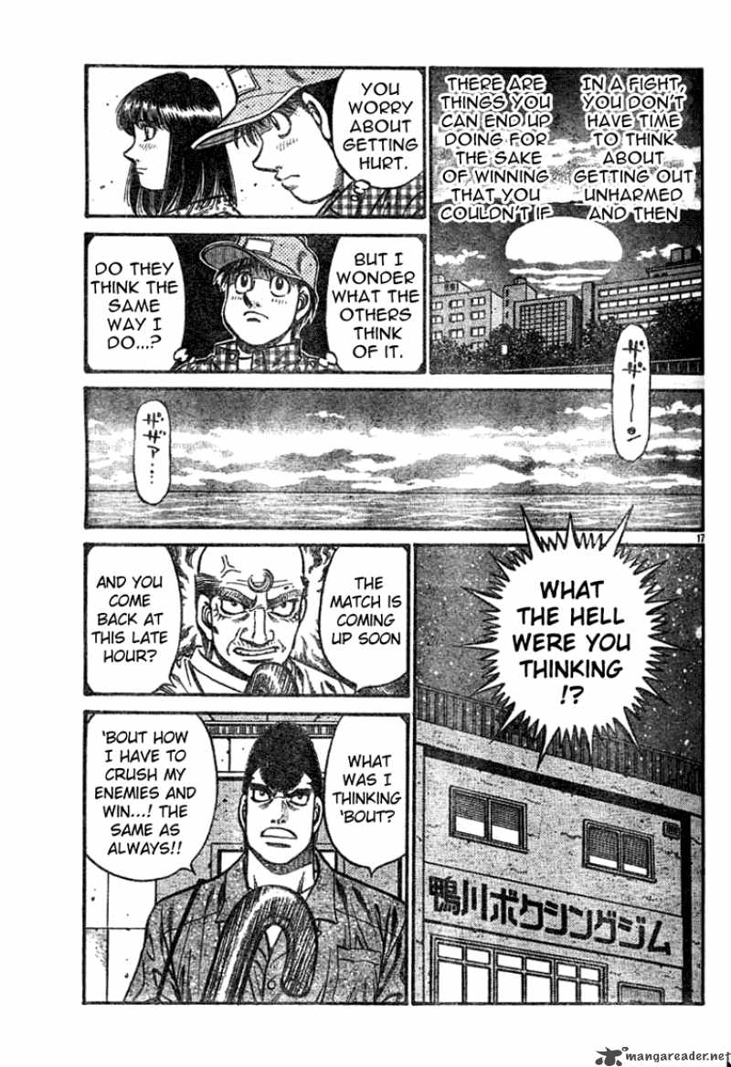HAJIME NO IPPO Chapter 742 - Page 17